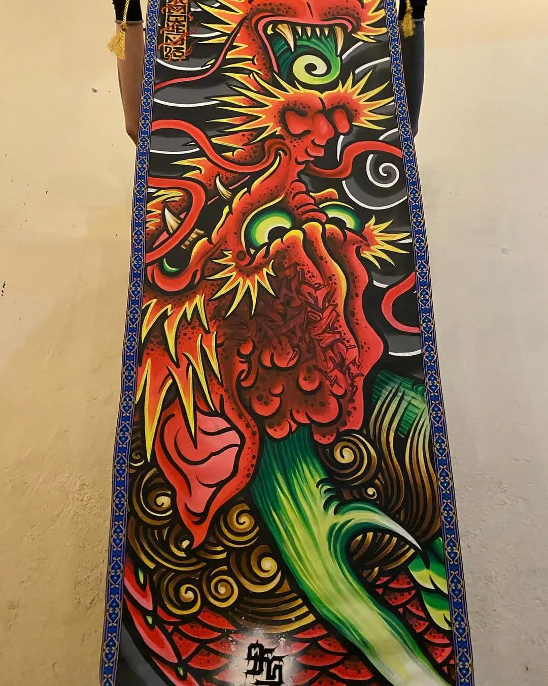 Banner pintado por drxquemtattoos