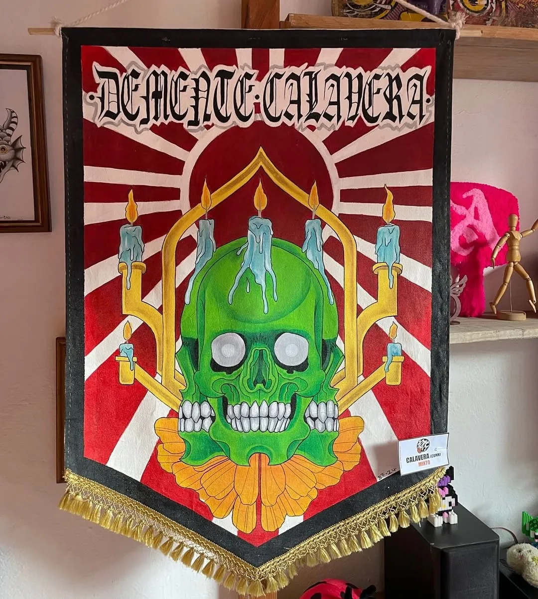 Banner pintado por dementecalavera